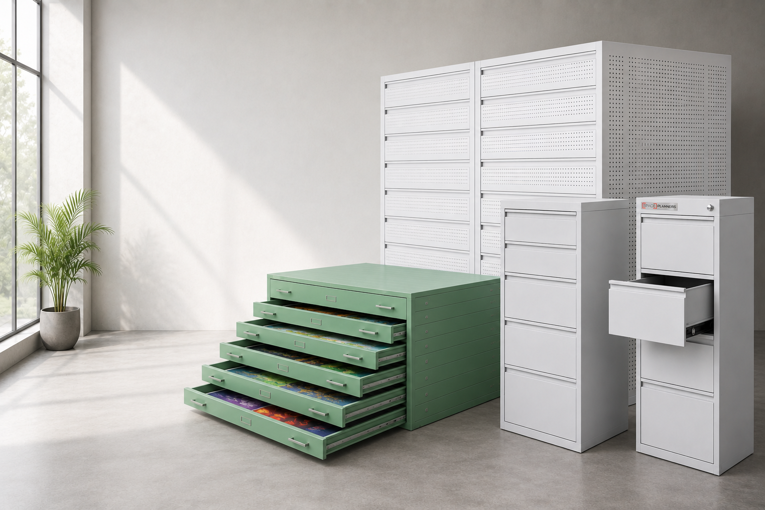 Archive Filing and Mobile Compactor Storage by Space Planners India